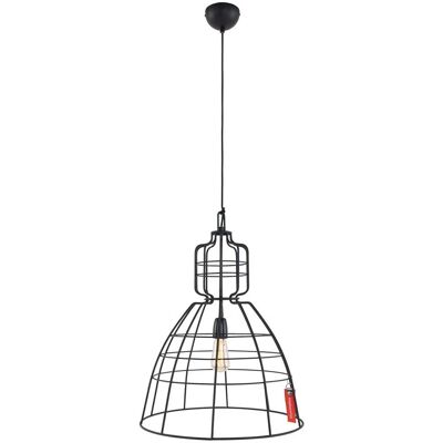 Sienna Lighting Markiii Schwarze Pendelleuchte - Deckenleuchte Sienna Lighting Markiii Schwarze Pendelleuchte - Deckenleuchte