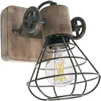 Illuminazione Sienna Sienna Guersey Lampada da Parete Industriale - Lampada da Parete Illuminazione Sienna Sienna Guersey Lampada da Parete Industriale - Lampada da Parete