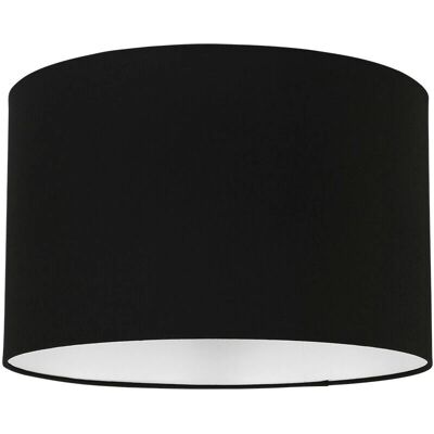 Pantalla de lámpara negra Mexlite - 40cm - E27 - Estilo moderno Pantalla de lámpara negra Mexlite - 40cm - E27 - Estilo moderno