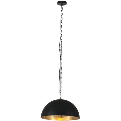Lámpara colgante Semicirkel - Metal, Dorado, Negro - E27 - 50cm - IP20 Lámpara colgante Semicirkel - Metal, Dorado, Negro - E27 - 50cm - IP20