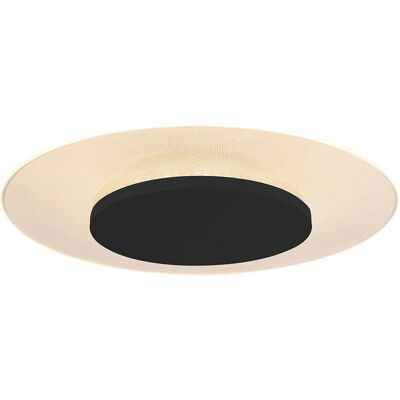Steinhauer Lido Deckenleuchte - Schwarz Matt - 28cm - Deckenlampe Steinhauer Lido Deckenleuchte - Schwarz Matt - 28cm - Deckenlampe