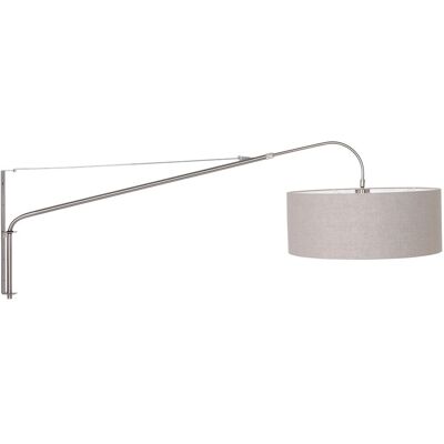 Sienna Lighting Sienna Elegant Classy Wandleuchte mit Schirm Edelstahl gebürstet - Wandlampe Sienna Lighting Sienna Elegant Classy Wandleuchte mit Schirm Edelstahl gebürstet - Wandlampe