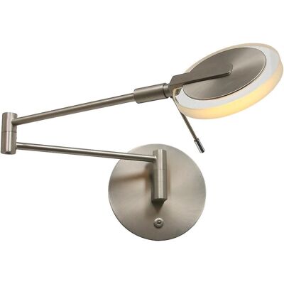 Sienna Lighting Turound Gebürstet Stahl Wandleuchte - Wandleuchte Sienna Lighting Turound Gebürstet Stahl Wandleuchte - Wandleuchte