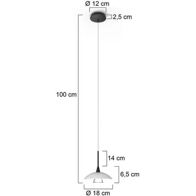 Sienna Lighting Sienna Tallerken Deckenleuchte - Pendelleuchte Sienna Lighting Sienna Tallerken Deckenleuchte - Pendelleuchte