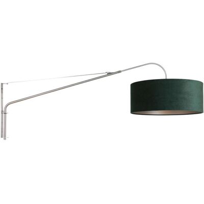 Sienna Lighting Sienna Elegante Wandlampe mit Schirm - Stahl, Grün, 40-56cm Sienna Lighting Sienna Elegante Wandlampe mit Schirm - Stahl, Grün, 40-56cm