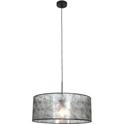 Steinhauer Hängeleuchte Schwarz - 1 Glühbirne - E27 - 50cm - IP20 Steinhauer Hängeleuchte Schwarz - 1 Glühbirne - E27 - 50cm - IP20
