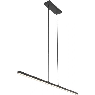 Steinhauer Hanglamp Zwart LED - 3 Lampen - Modern Stijl Steinhauer Hanglamp Zwart LED - 3 Lampen - Modern Stijl