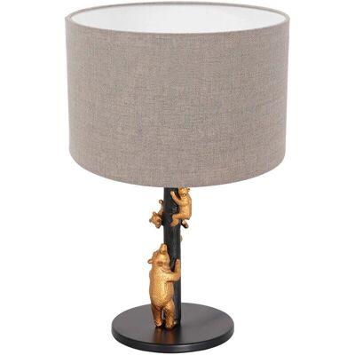 Anne Light & Home Schwarze Metall Tischlampe - 8231ZW - Innenbeleuchtung Anne Light & Home Schwarze Metall Tischlampe - 8231ZW - Innenbeleuchtung