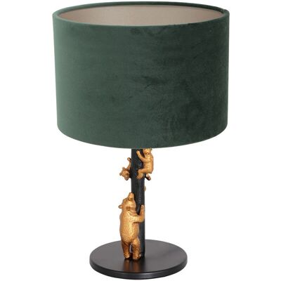 Anne Light & Home Tischlampe - Animaux - Schwarz - 8233ZW - Grün Anne Light & Home Tischlampe - Animaux - Schwarz - 8233ZW - Grün
