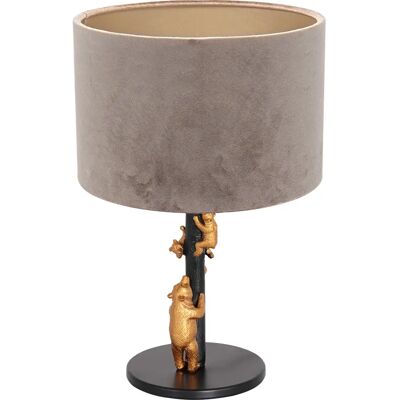 Lámpara de mesa Anne Light & Home - Regulable, E27, 20x20x40cm - Lámpara de mesa Lámpara de mesa Anne Light & Home - Regulable, E27, 20x20x40cm - Lámpara de mesa
