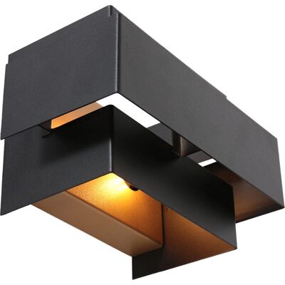 Aplique de Pared Steinhauer - G9 - Dorado y Negro - 2 Lámparas Aplique de Pared Steinhauer - G9 - Dorado y Negro - 2 Lámparas