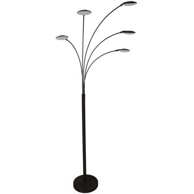 Lámpara de pie Mexlite Synna - Negro - LED - 189cm - Estilo Moderno Lámpara de pie Mexlite Synna - Negro - LED - 189cm - Estilo Moderno