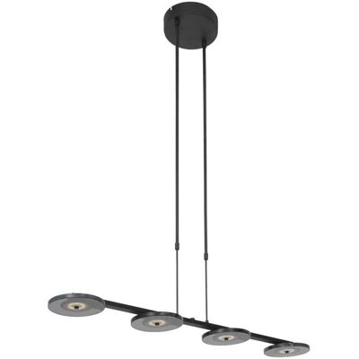 Steinhauer Turound - Negro - Ajustable, Conexión directa, 4 luces - Lámpara Steinhauer Turound - Negro - Ajustable, Conexión directa, 4 luces - Lámpara