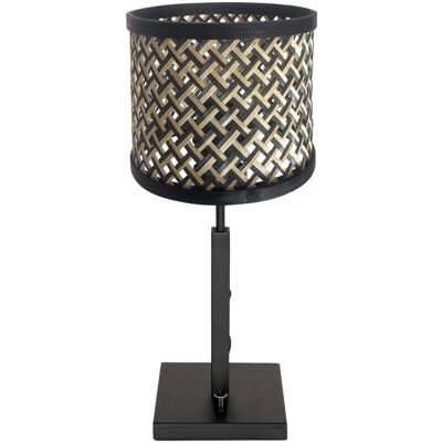 Lampada da tavolo nera Steinhauer Stang - E27 - 20cm Lampada da tavolo nera Steinhauer Stang - E27 - 20cm