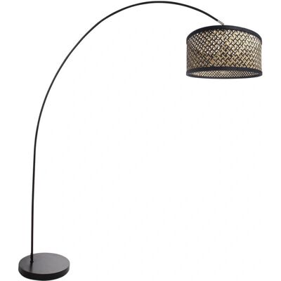 Mexlite - Solva - Negro - Metal - Lámpara de pie Mexlite - Solva - Negro - Metal - Lámpara de pie