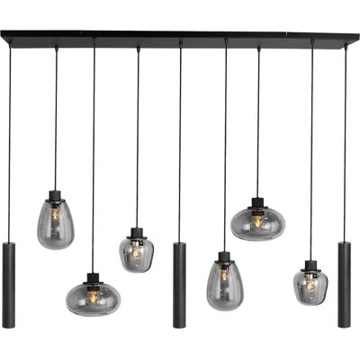 Lampada a sospensione Reflexion in vetro fumé - Illuminazione moderna Lampada a sospensione Reflexion in vetro fumé - Illuminazione moderna