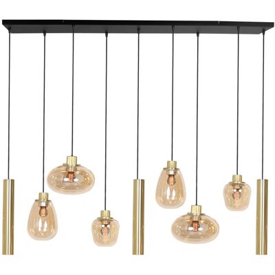 Lampada sospensione in ottone Steinhauer - Stile classico - Altezza 150cm Lampada sospensione in ottone Steinhauer - Stile classico - Altezza 150cm