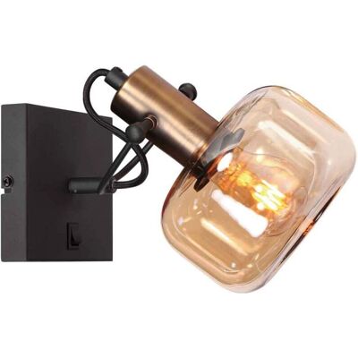 Steinhauer - Aplique de Pared Glaslic - Bronce - Metal - 3864BR - Aplique de Pared Steinhauer - Aplique de Pared Glaslic - Bronce - Metal - 3864BR - Aplique de Pared