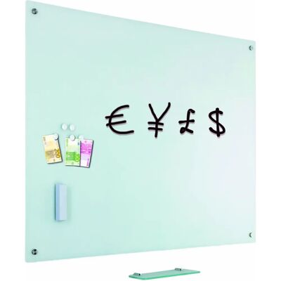 Quadro de vidro 1200x900 mm - Branco Quadro de vidro 1200x900 mm - Branco