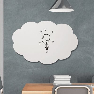 Chameleon Whiteboard 1180x880mm - Weiß - Magnetisch, Emailierter Stahl Chameleon Whiteboard 1180x880mm - Weiß - Magnetisch, Emailierter Stahl