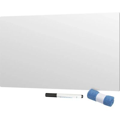 Kaiserkraft Whiteboard - 880 x 580 x 7 mm, magnetisch, wandmontage Kaiserkraft Whiteboard - 880 x 580 x 7 mm, magnetisch, wandmontage