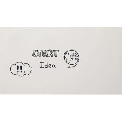 Kaiserkraft Whiteboard - 1980x980mm - Moderner Stil Kaiserkraft Whiteboard - 1980x980mm - Moderner Stil