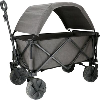 Carrito de playa gris Burano con techo Travellife Carrito de playa gris Burano con techo Travellife