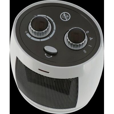 VidaXL Mestic Heizlüfter MKK-150 - Tragbar Grau 1500W VidaXL Mestic Heizlüfter MKK-150 - Tragbar Grau 1500W
