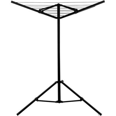 Travellife Schwarzer 15m rotierender Wäscheständer - Wäscheständer Travellife Schwarzer 15m rotierender Wäscheständer - Wäscheständer