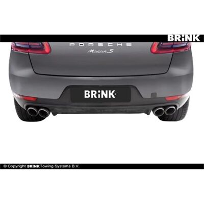 Enganche de remolque Brink - Cabeza de bola desmontable, Sistema vertical - Soporta bicicletas y remolques Enganche de remolque Brink - Cabeza de bola desmontable, Sistema vertical - Soporta bicicletas y remolques