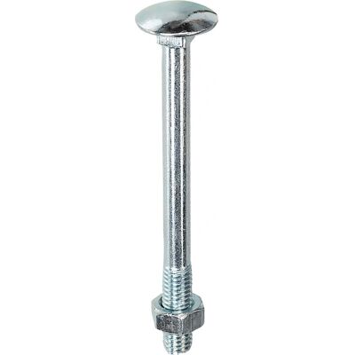 Toolstation - M10x150 - verzinkt staal - DIN 934 moer inbegrepen - Bouten-set Toolstation - M10x150 - verzinkt staal - DIN 934 moer inbegrepen - Bouten-set