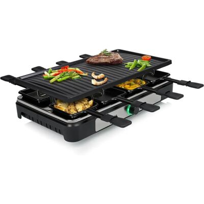 Tristar RA-2746 Fekete 8 fős Raclette - Raclette Tristar RA-2746 Fekete 8 fős Raclette - Raclette