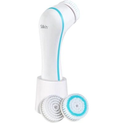 Silk'n - SCPB1P - White - 2 Pieces - brosse de nettoyage du visage - Publicité Silk'n - SCPB1P - White - 2 Pieces - brosse de nettoyage du visage - Publicité