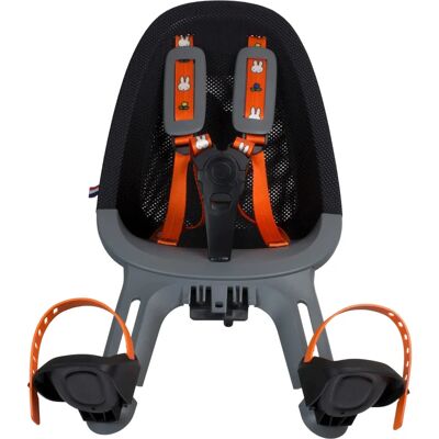 Siège de vélo pour enfant Qibbel Nijntje - Air, Gris - Publicité Siège de vélo pour enfant Qibbel Nijntje - Air, Gris - Publicité