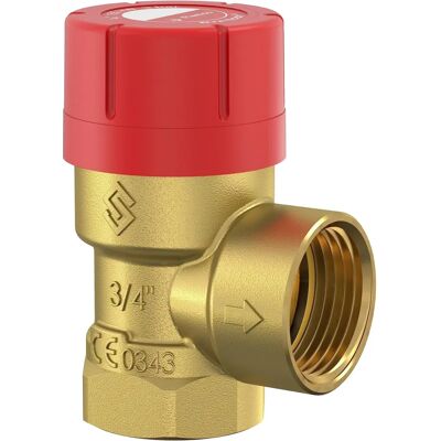 Flamco Prescor Sikkerhedsventil - 3/4" 2,5 bar - Glykol 50% Flamco Prescor Sikkerhedsventil - 3/4" 2,5 bar - Glykol 50%