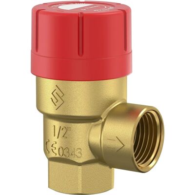Soupape de sécurité Flamco Prescor 1/2" x 1/2" 3,0 bar - Publicité Soupape de sécurité Flamco Prescor 1/2" x 1/2" 3,0 bar - Publicité