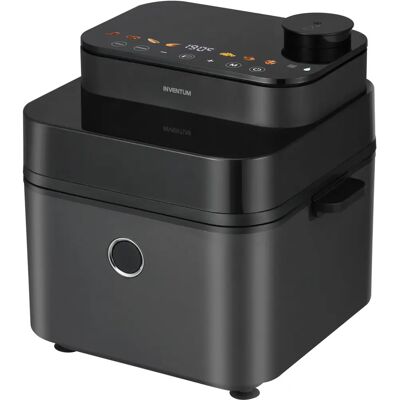 Inventum GF730HLDB - 7,3 L Schwarz/Grau - Heißluftfritteuse Inventum GF730HLDB - 7,3 L Schwarz/Grau - Heißluftfritteuse