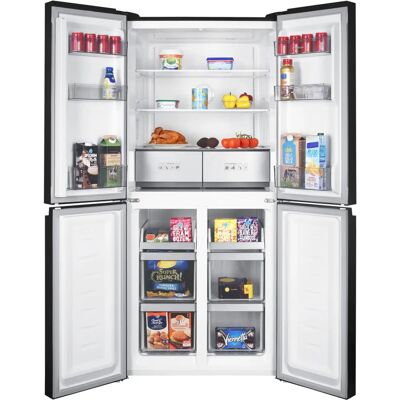 Inventum SKV4180B Zwart 4-Deurs Koelkast - Koelkast Inventum SKV4180B Zwart 4-Deurs Koelkast - Koelkast