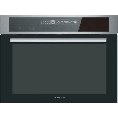 Inventum IMC4535RT - Schwarz, Edelstahl - Eingebaute Kombi-Backofen mit Mikrowelle Inventum IMC4535RT - Schwarz, Edelstahl - Eingebaute Kombi-Backofen mit Mikrowelle