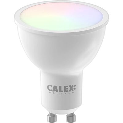 Calex Ampoule LED WiFi Intelligente - RGB & CCT Ajustables - 5W - Publicité Calex Ampoule LED WiFi Intelligente - RGB & CCT Ajustables - 5W - Publicité
