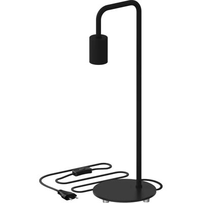 Calex U-Line Lampada da Tavolo - Attacco Aperto E27 - 53cm - Nera Calex U-Line Lampada da Tavolo - Attacco Aperto E27 - 53cm - Nera