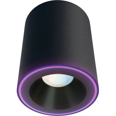 Calex Slimme LED Spot - 16 Miljoen Kleuren - Verstelbare CCT - Zwart Calex Slimme LED Spot - 16 Miljoen Kleuren - Verstelbare CCT - Zwart