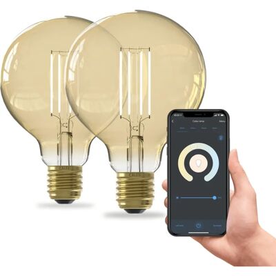Calex Smart E27 G95 LED 7W filament - LED Lamp Calex Smart E27 G95 LED 7W filament - LED Lamp