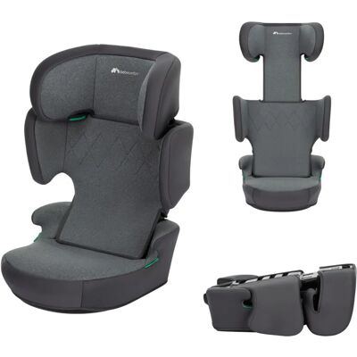 Bebeconfort Road Safe i-Size - Fotel samochodowy dla dzieci - Grafit z tintem - 3,5 do 12 lat Bebeconfort Road Safe i-Size - Fotel samochodowy dla dzieci - Grafit z tintem - 3,5 do 12 lat