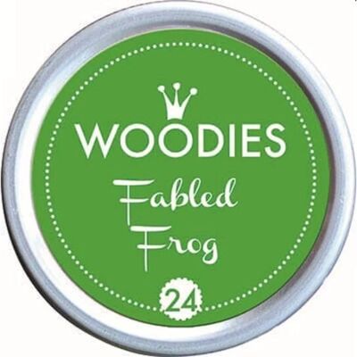 Woodies W99024 Groene Inktkussen - Inktkussen Woodies W99024 Groene Inktkussen - Inktkussen