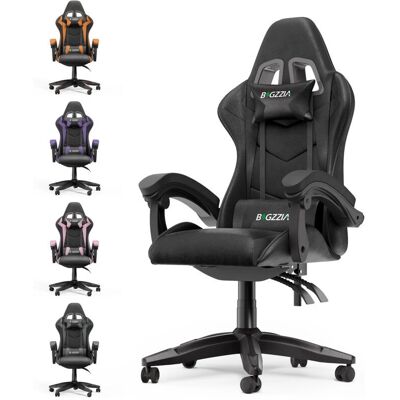 BIGZZIA - Sedia Gaming - Nero - Racing - Gaming Chair BIGZZIA - Sedia Gaming - Nero - Racing - Gaming Chair