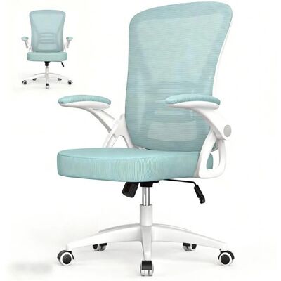 BIGZZIA Chaise de bureau ergonomique - Verte - 92-102 cm - Publicité BIGZZIA Chaise de bureau ergonomique - Verte - 92-102 cm - Publicité