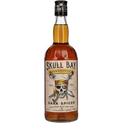 Skull Bay Ananas Rhum Épicé Foncé - Publicité Skull Bay Ananas Rhum Épicé Foncé - Publicité