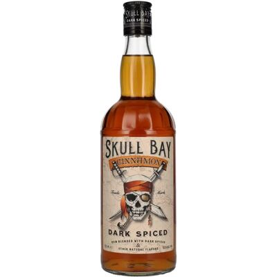 Skull Bay Rhum Épice Sombre - 37,5% Vol. 0,7l - Publicité Skull Bay Rhum Épice Sombre - 37,5% Vol. 0,7l - Publicité