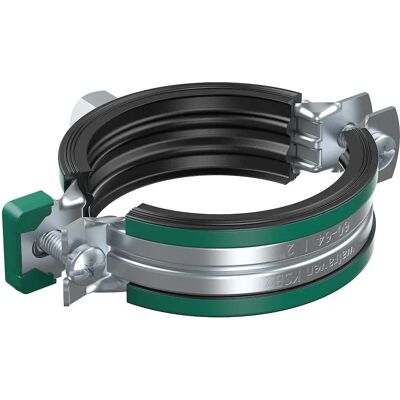 Walraven Rohrschelle KSB2 - Lärmreduzierend, Quicklock - Ø125-130mm Walraven Rohrschelle KSB2 - Lärmreduzierend, Quicklock - Ø125-130mm